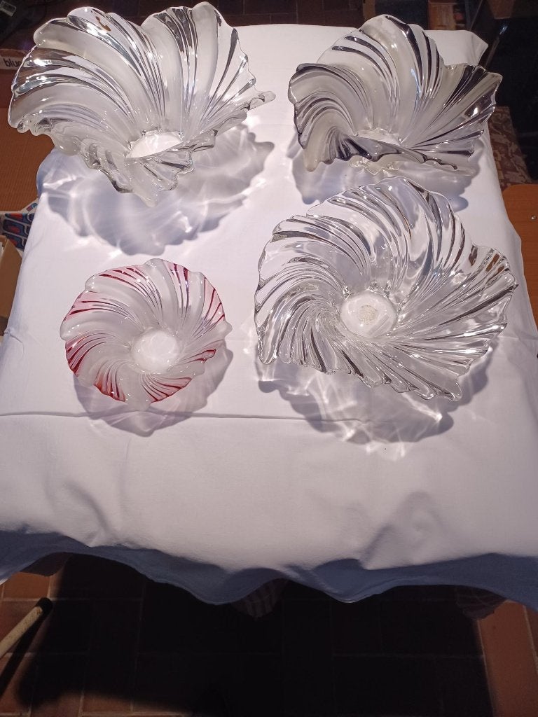 Schaal,kom,boterschaaltje,bel,kandelaar,fruitpotje,kristal, Huis en Inrichting, Ophalen, Wit