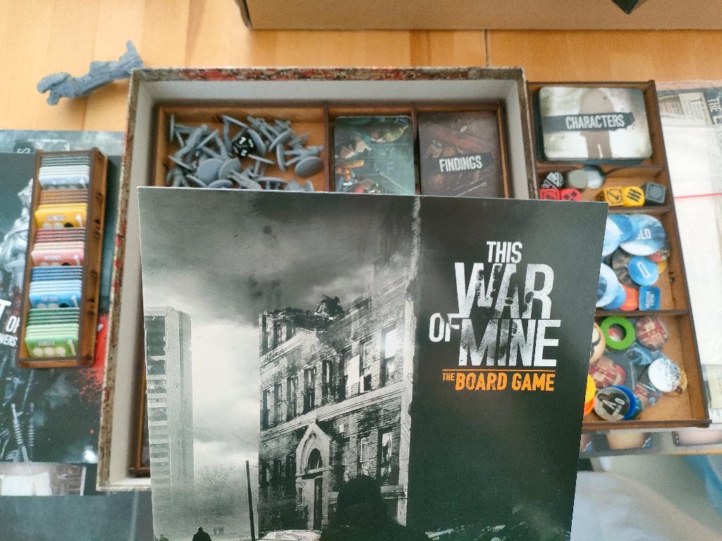 e-Raptor Insert This War of Mine The Board Game, Hobby en Vrije tijd, Een of twee spelers, Ophalen of Verzenden, Zo goed als nieuw
