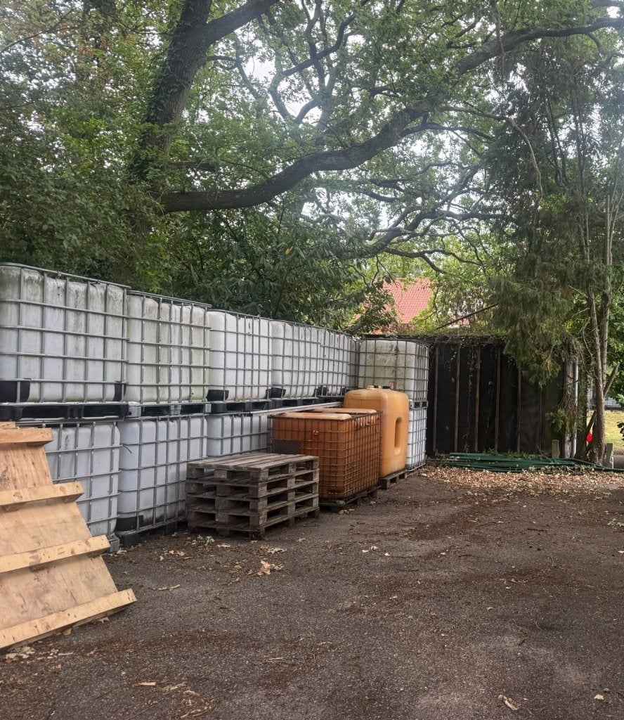 IBC containers 15 stuks, Ophalen