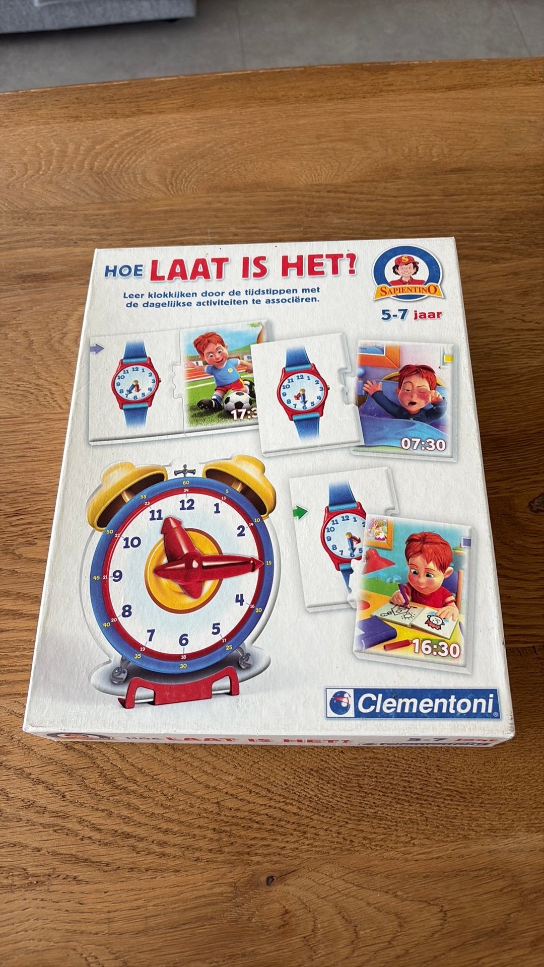 Hoe laat is het ?, Kinderen en Baby's, Speelgoed | Kinderpuzzels, Ophalen, Zo goed als nieuw