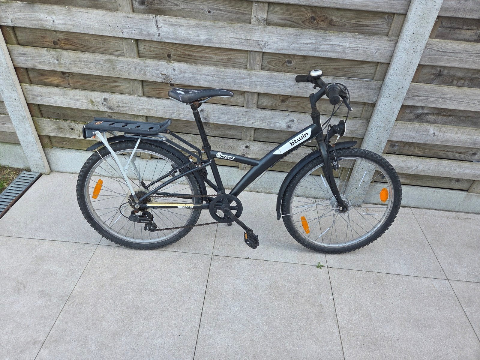 Jongensfiets btwin 24 inch, Fietsen en Brommers, Ophalen, Versnellingen, Btwin Decathlon, Schijfrem