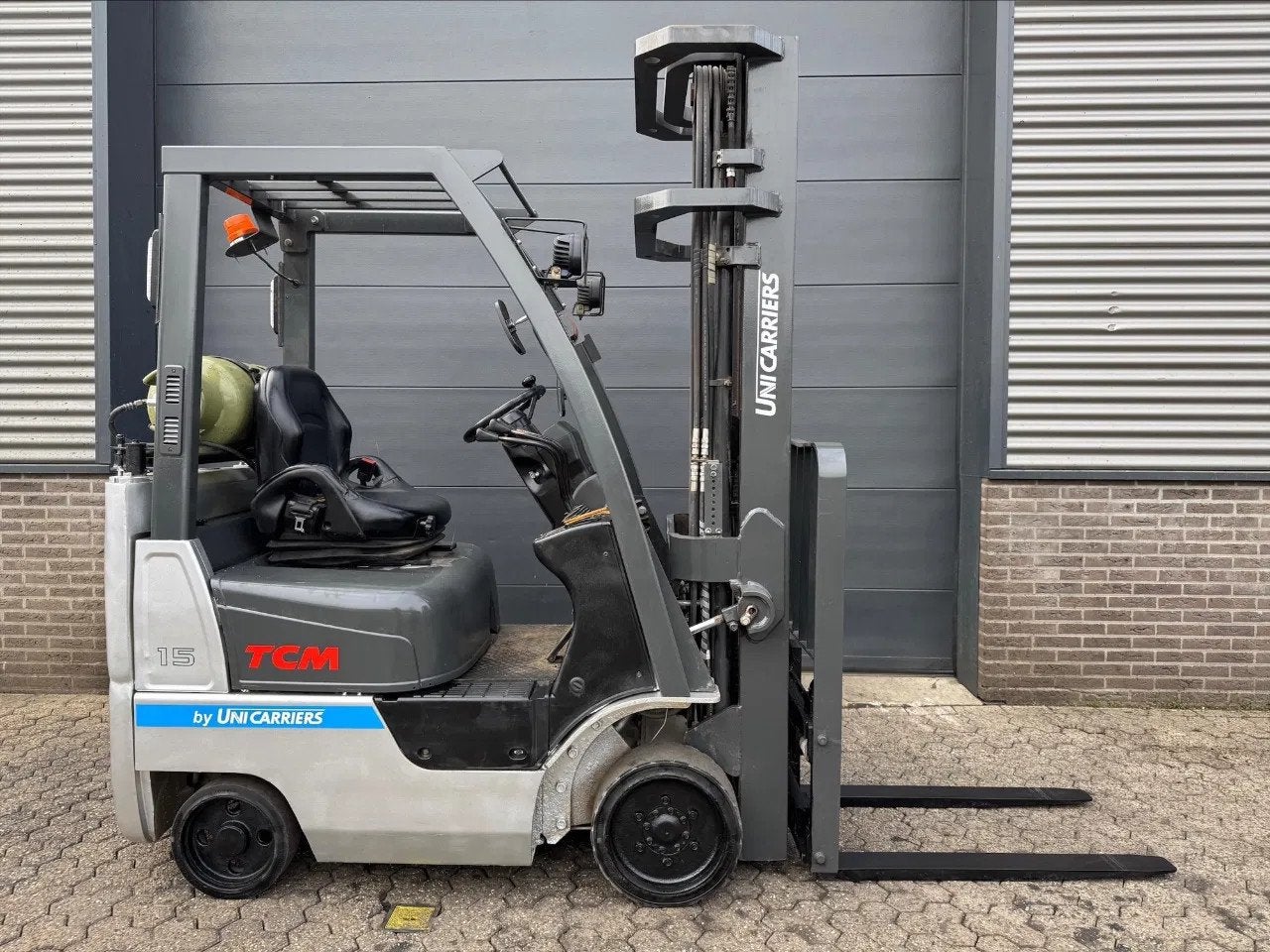 TCM Unicarriers A15LU 1,5 ton LPG heftruck, Zakelijke goederen, Machines en Bouw | Heftrucks en Intern transport, 1000 tot 2000 kg