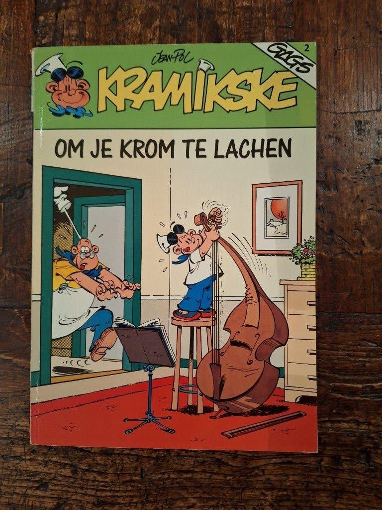Kramikske gags 2: om je krom te lachen, Eén stripboek, Ophalen of Verzenden, Gelezen