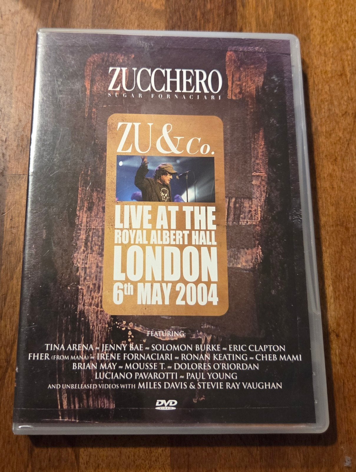 Zucchero ZU & Co - DVD, Enlèvement ou Envoi, Comme neuf