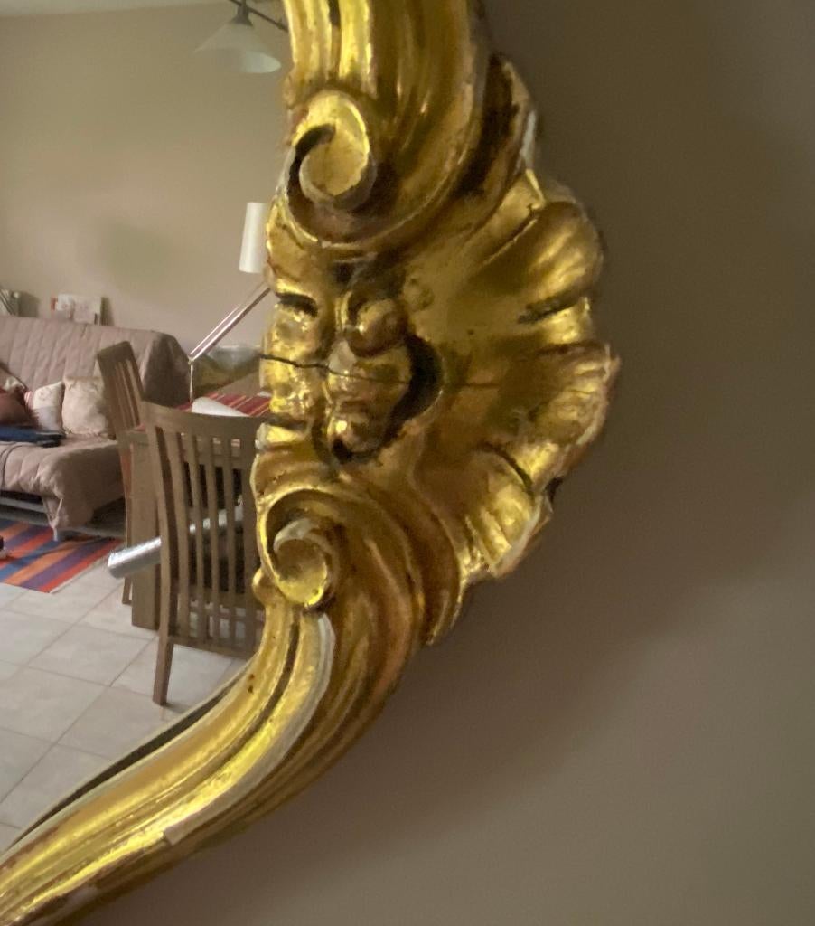 Miroir mural de style antique, Enlèvement, Ovale, 100 à 150 cm, Moins de 100 cm