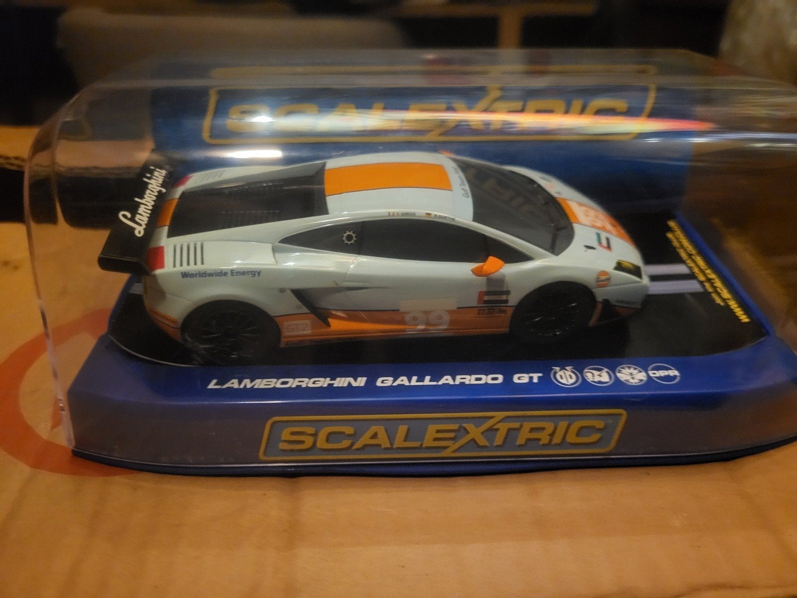 scalextric Lamborghini Gallardo GT-R
Tous
Images
Vidéos
Actu, Enlèvement ou Envoi, Comme neuf, Voiture, Autres marques