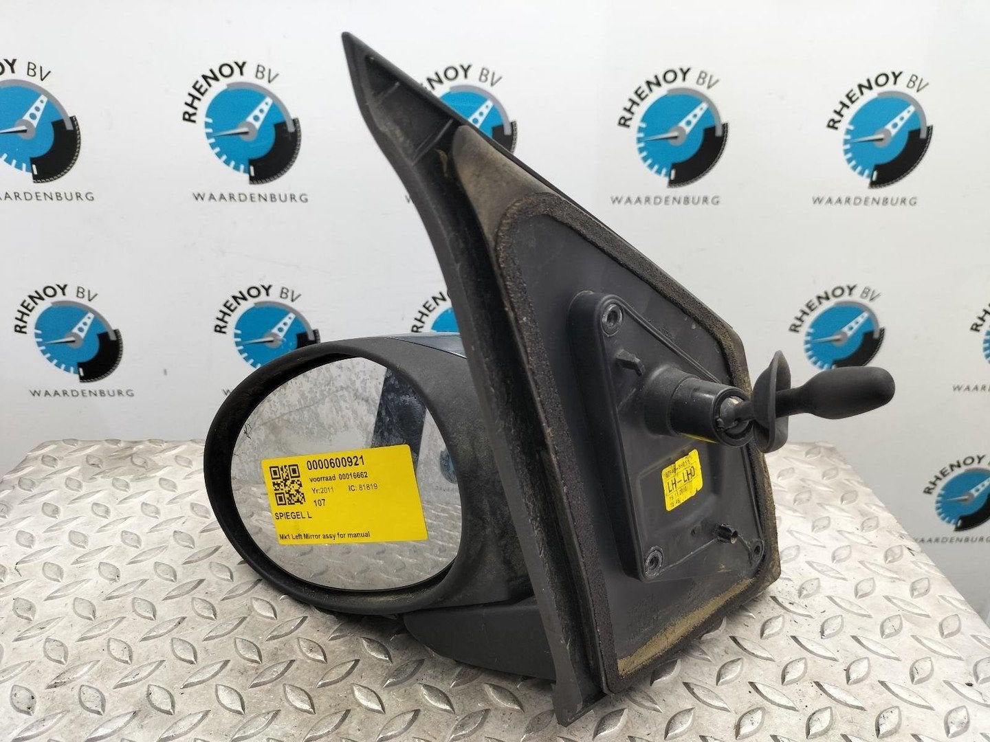 PEUGEOT 107 1.0-12V Millesim 200  SPIEGEL L 2011, Ophalen of Verzenden, Gebruikt, ARN erkend