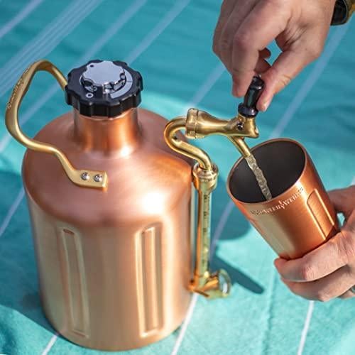GrowlerWerks uKeg 64 verkoperd (1.9l), Diversen, Overige Diversen, Nieuw, Ophalen of Verzenden