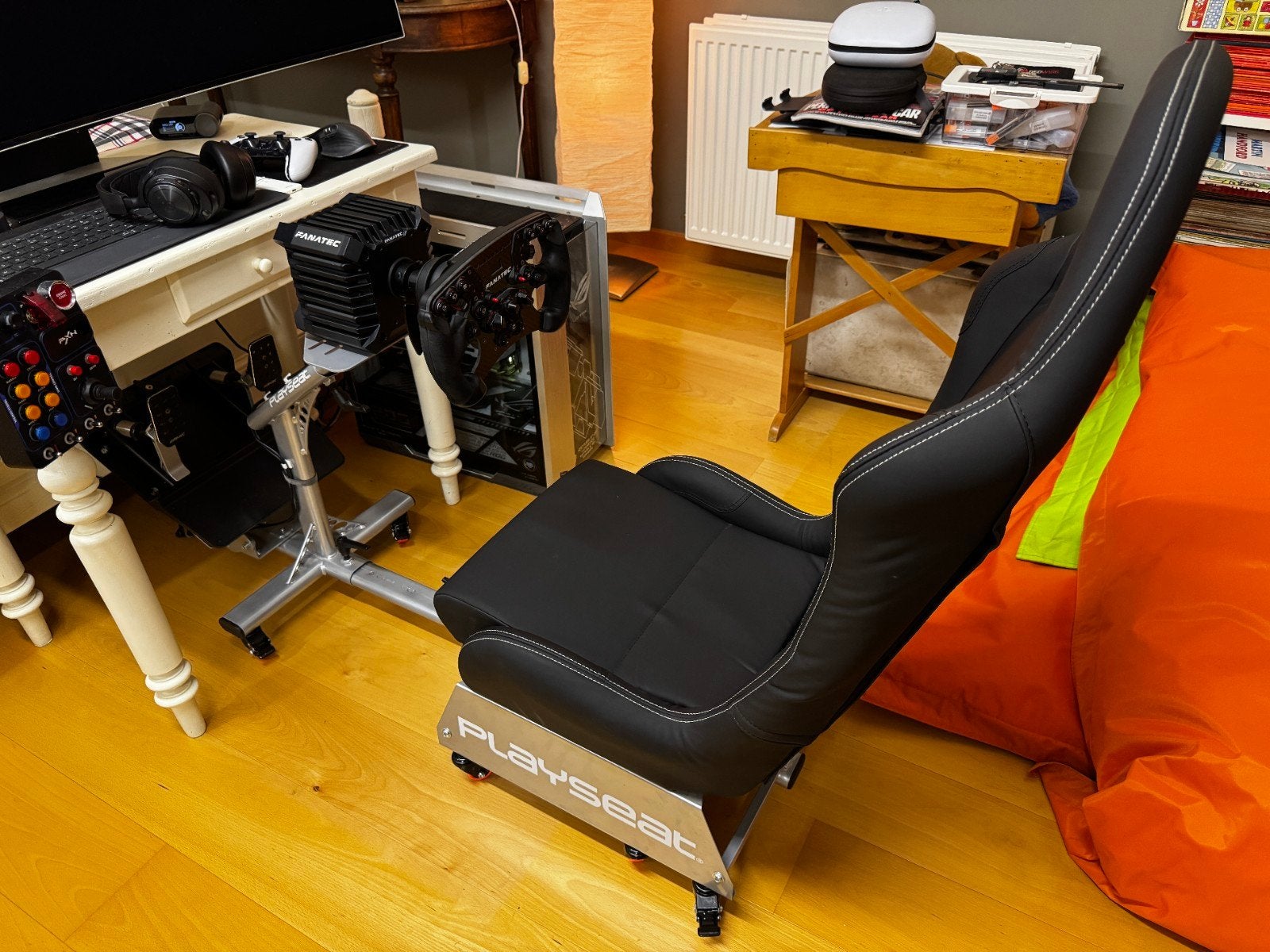 Fanatec CSL DD + Formula Stuur + Simagic P500 + Playseat, Computers en Software, Joysticks, Zo goed als nieuw, Ophalen of Verzenden
