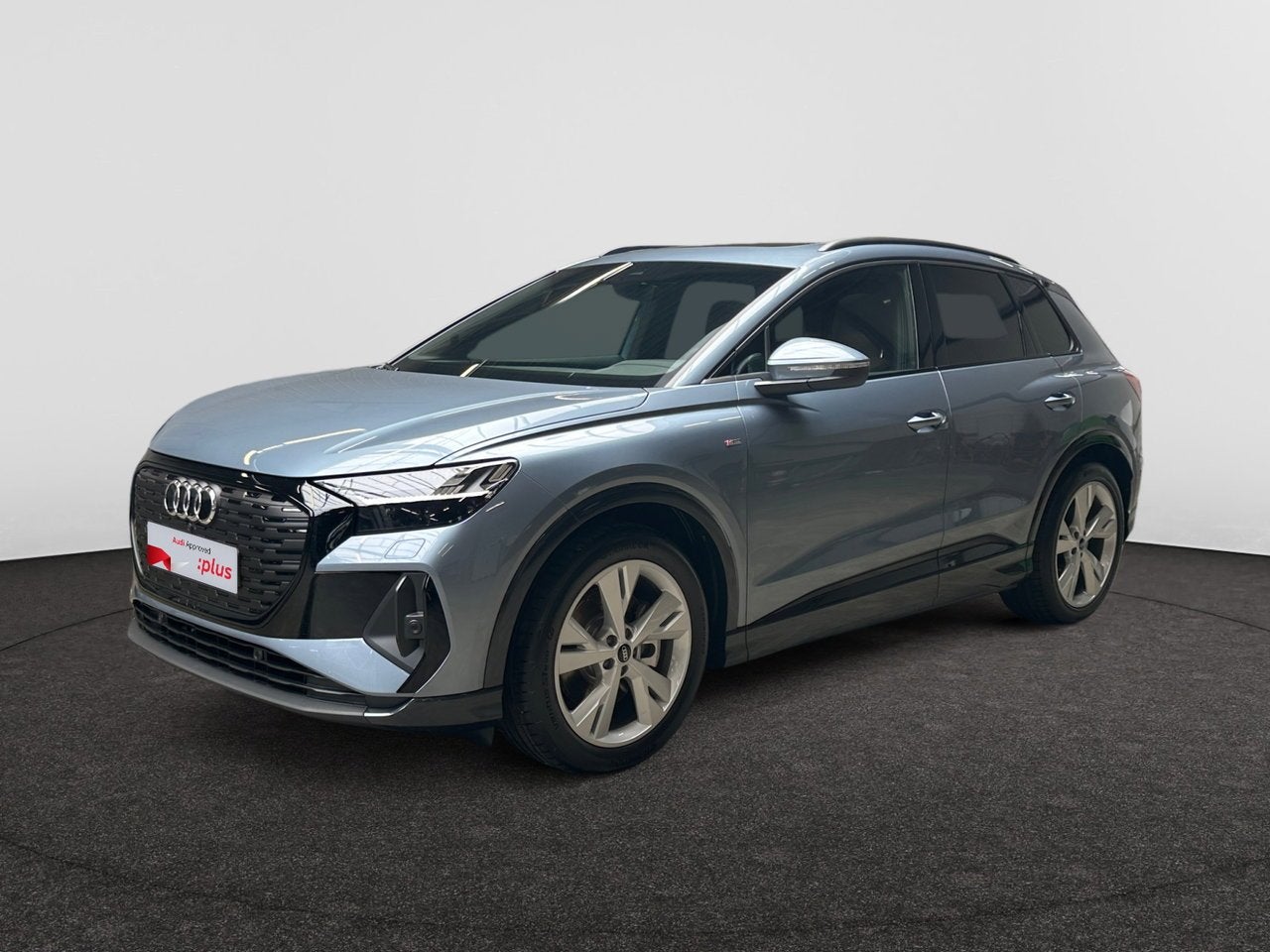 Audi Q4 e-tron Corporate S 45   210,00 kW, Auto's, Automaat, Blauw, https://public.car-pass.be/vhr/1a56a34c-3b4f-454c-8f89-ee28c4601b8a