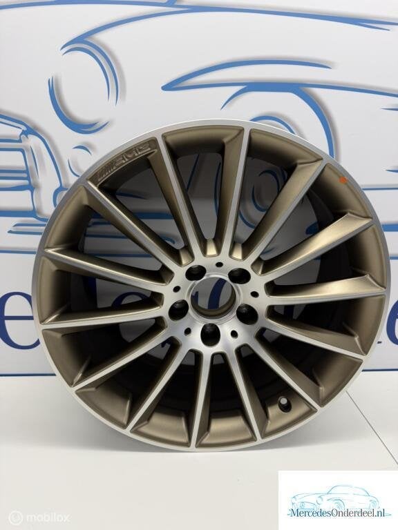 W177 A-klasse Edition One Lm velg A1774011900 Gold 19 inch, Auto-onderdelen, Banden en Velgen, Gebruikt, Velg(en), Ophalen of Verzenden
