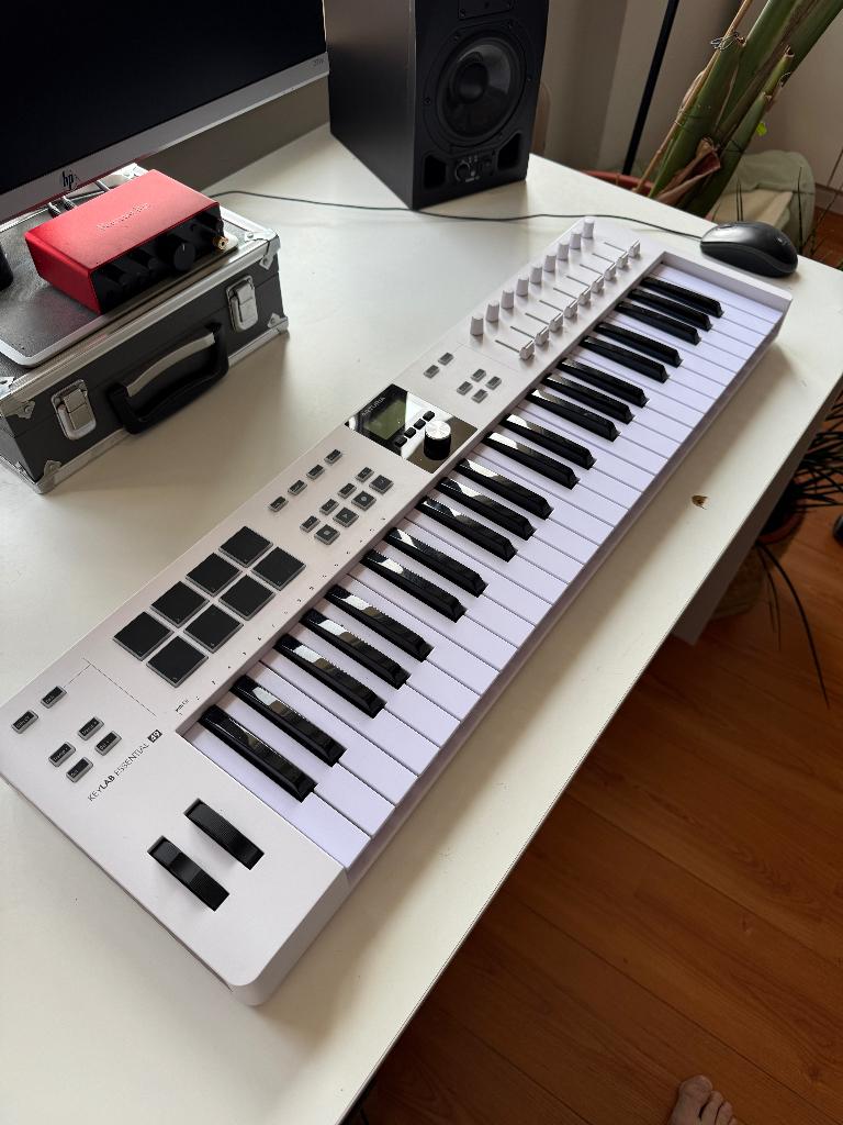 Contrôleur MIDI Arturia KeyLab Essential 49 MK3 blanc, Enlèvement, Neuf