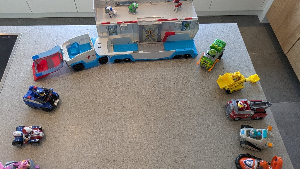 Paw Patrol speelgoed, Kinderen en Baby's, Ophalen, Gebruikt