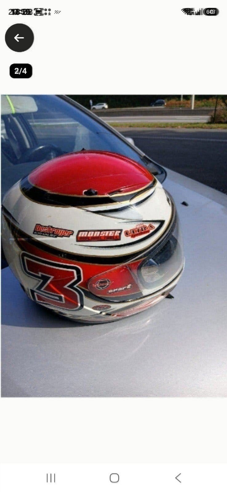 INTEGRAALHELM. MAAT M PRIJS 25 EURO, Motoren, Ophalen, M, Integraalhelm