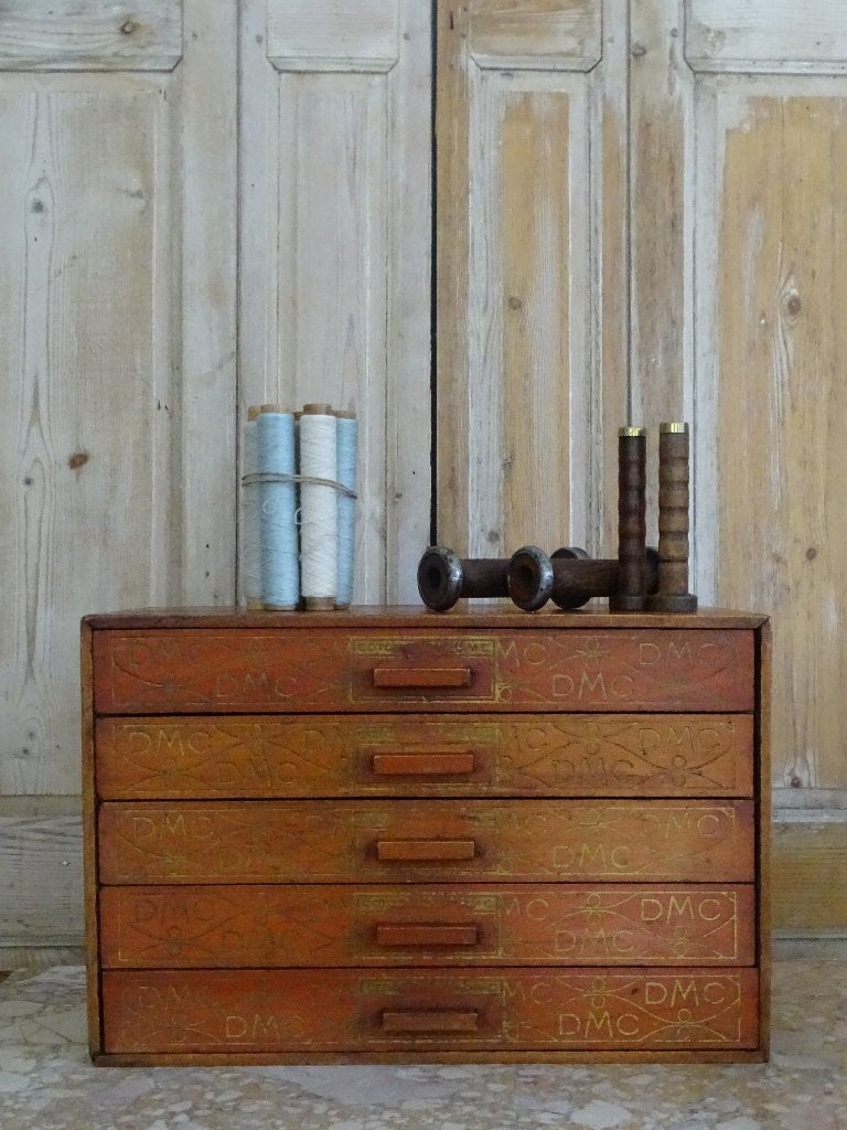 Houten DMC garenkast, Ophalen of Verzenden