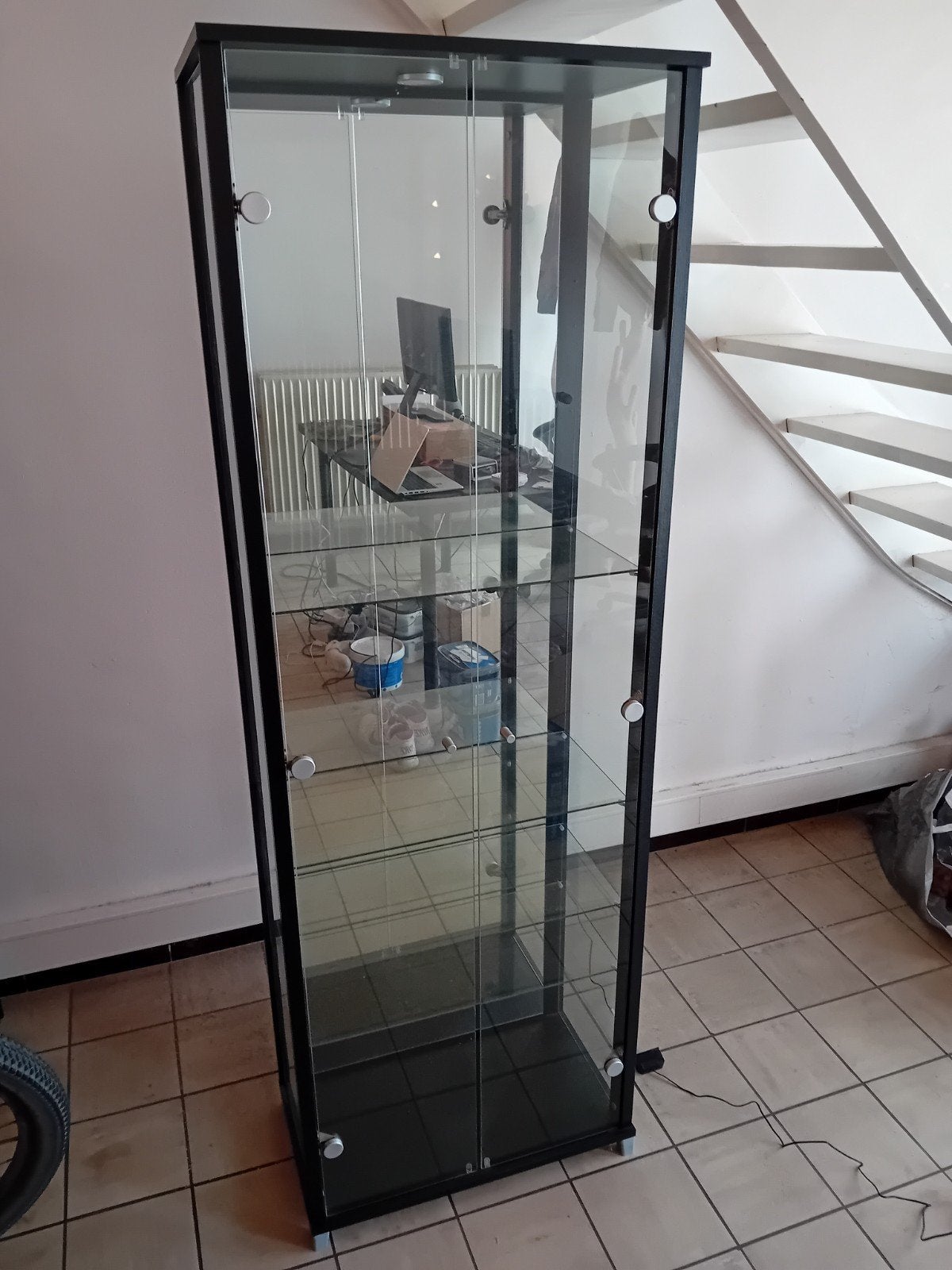 Vitrine noire, 25 à 50 cm, Comme neuf, 50 à 100 cm, Modern