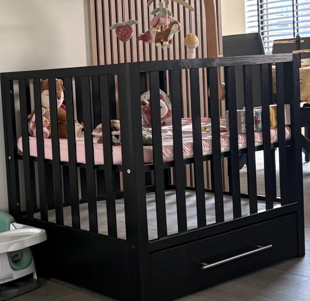Park baby met schuif, Ophalen, Zo goed als nieuw, Vierkant, Lade