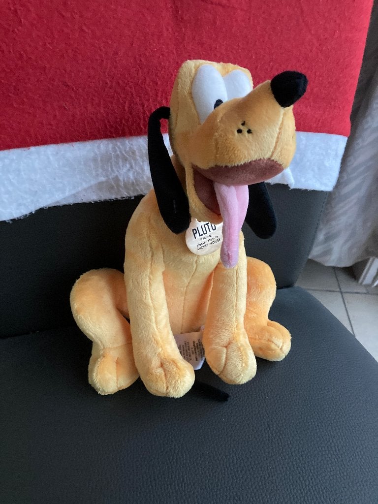 Pluto knuffel ( Disney Store ), Verzamelen, Disney, Ophalen of Verzenden, Goofy of Pluto, Knuffel
