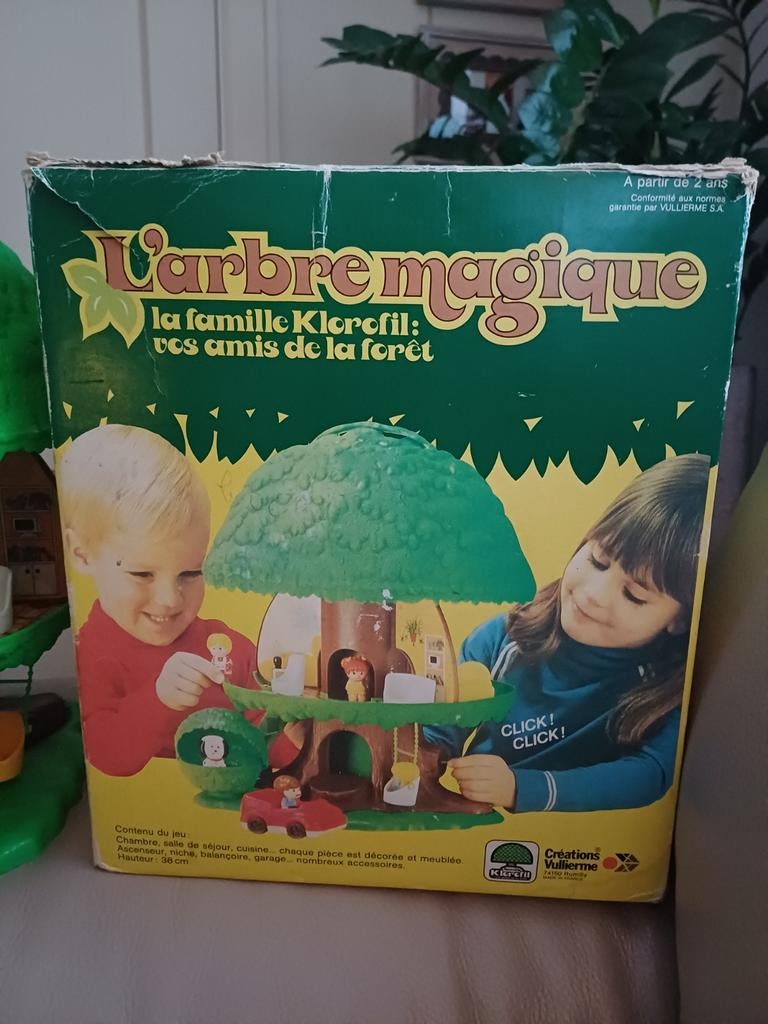 Sapin à jouets vintage magique des années 70, Enlèvement ou Envoi