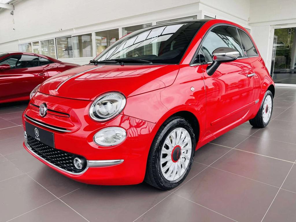 Fiat 500 1.0i * GARANTIE + TOIT PANO + GPS *, Autos, Fiat, Rouge, Achat, Euro 6, Entreprise