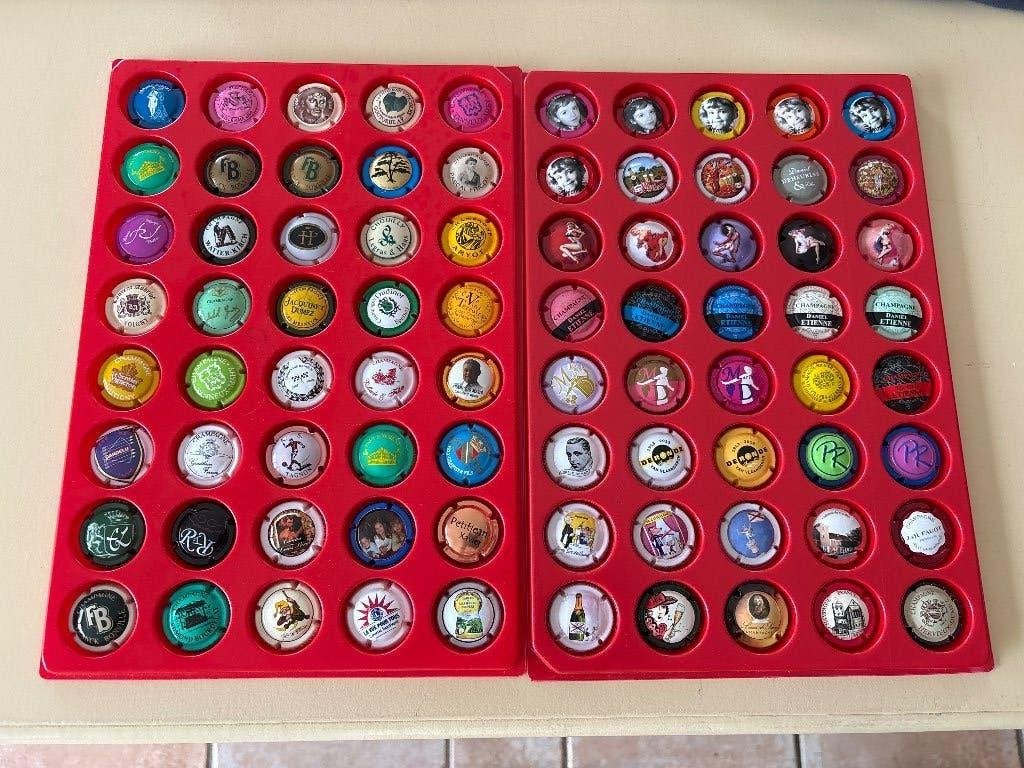 Champagne capsules 80 stuks Lot 1, Verzamelen, Complete verzamelingen en Collecties, Ophalen of Verzenden