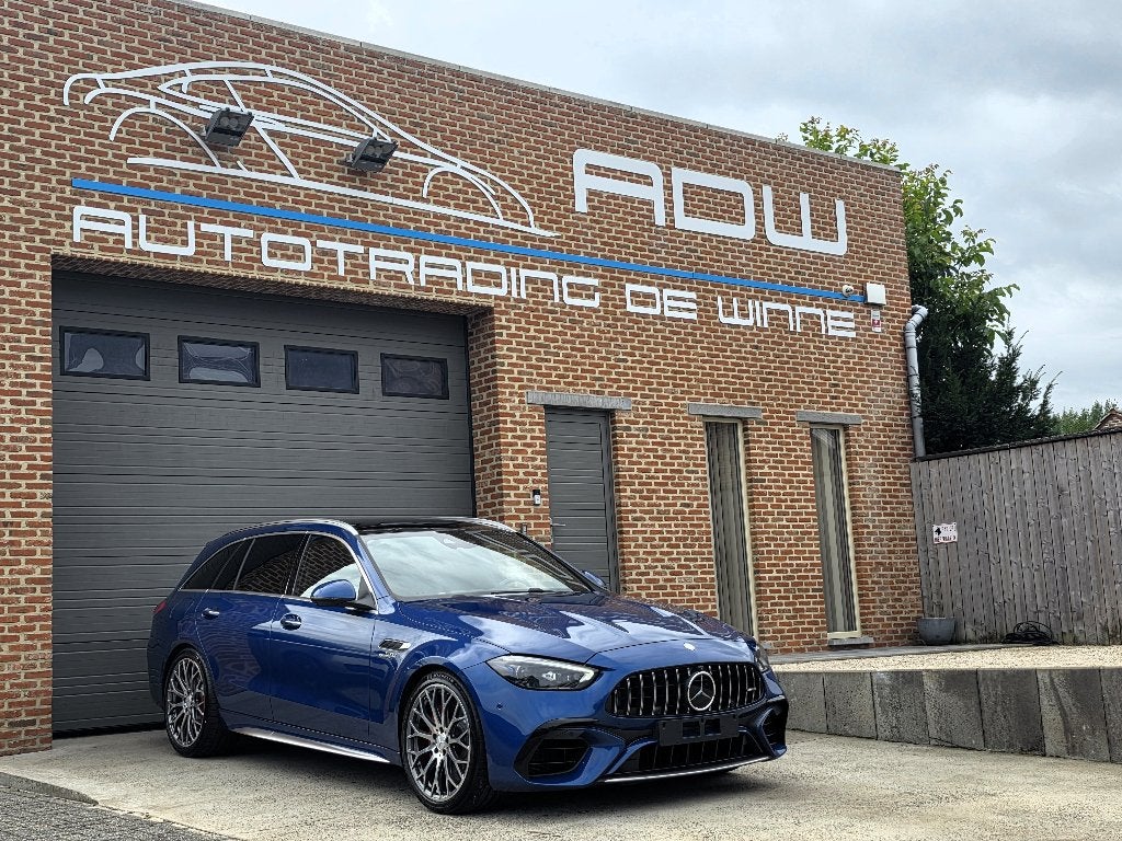 Mercedes C63S E Performance 680PK - Spectral Blue ALS NIEUW, Autos, Mercedes-Benz, Achat, Euro 6, Entreprise, 680 kW
