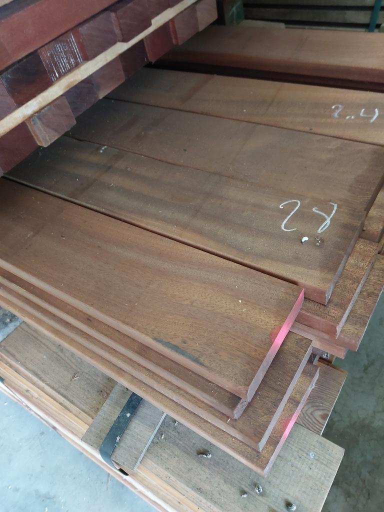 sipo mahonie 21x120mm 1145 lopende meter voor meubels, Tuin en Terras, Ophalen, Nieuw