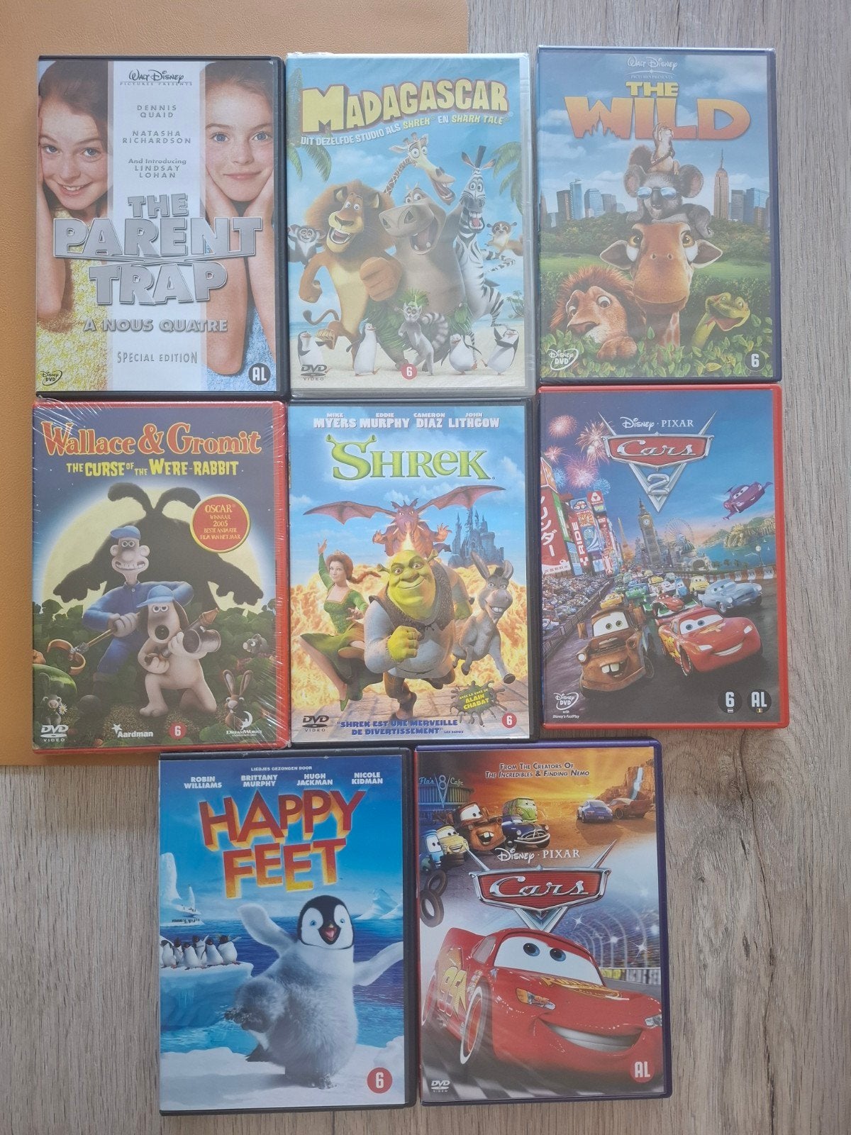 Kinder films- DVD, Ophalen