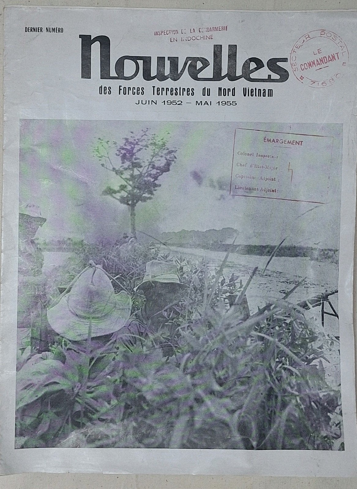 Rare Indochine  Nouvelles forces terrestres N. Vietnam, Collections, Enlèvement ou Envoi