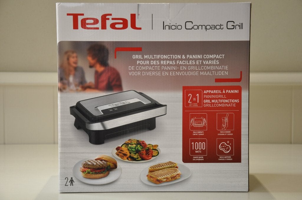 Grill Tefal compact 2 personen, Ophalen, Nieuw, Tafelgrill