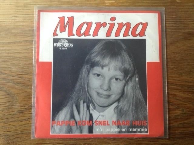 single marina, 7 inch, Single, Ophalen of Verzenden, Fotohoes