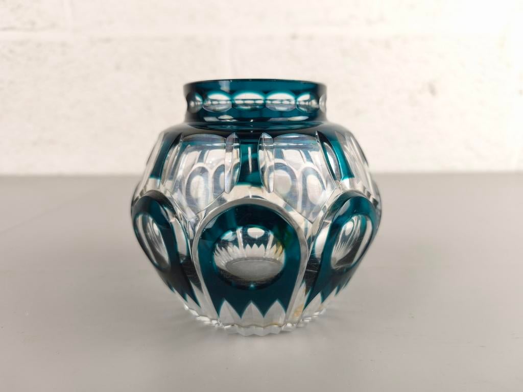 Val Saint Lambert Joseph Simon vaas, Antiek en Kunst, Antiek | Glaswerk en Kristal, Ophalen of Verzenden