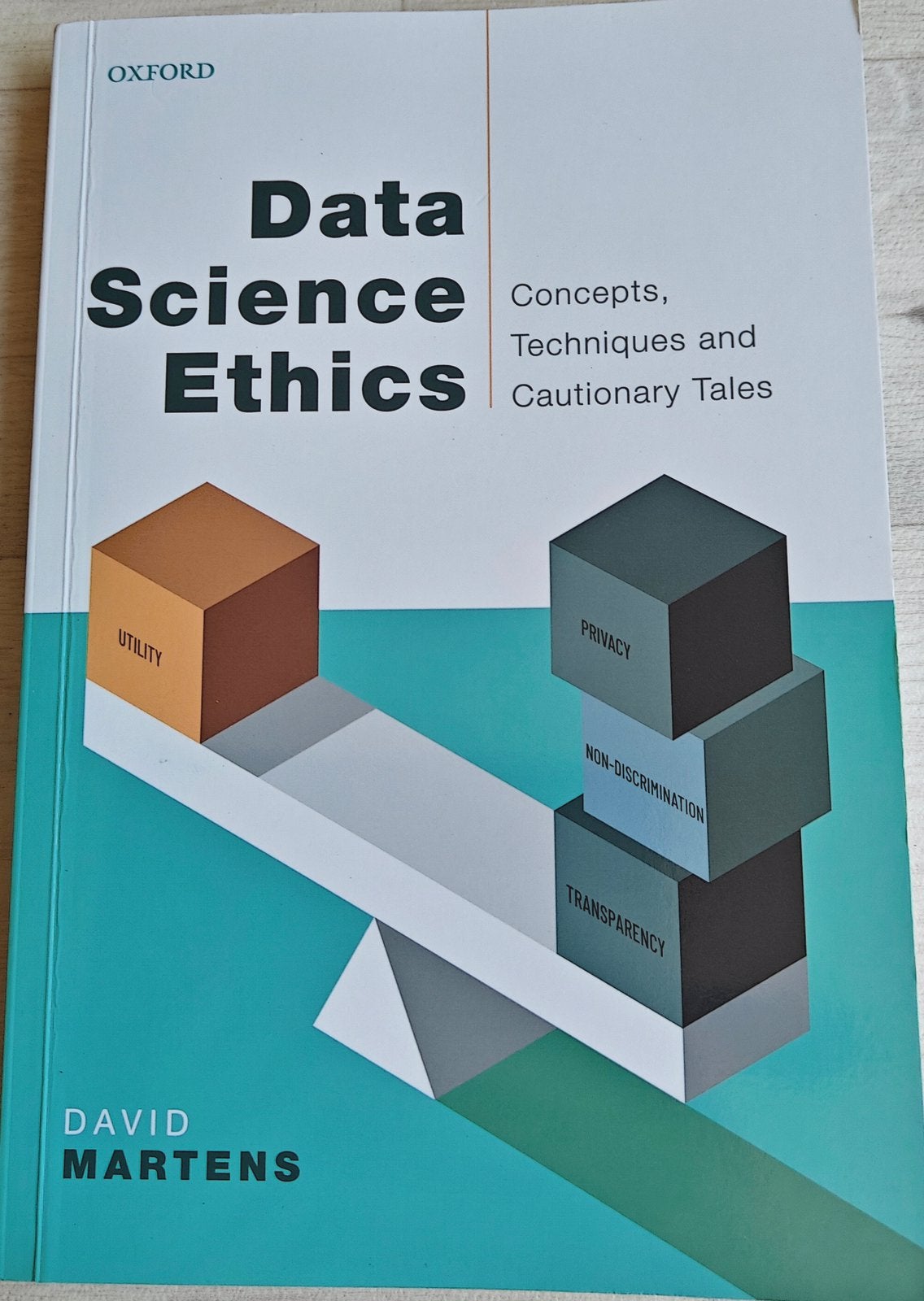 Data Science Ethics: Concepts, Techniques, and Cautionary, Boeken, Ophalen, Zo goed als nieuw