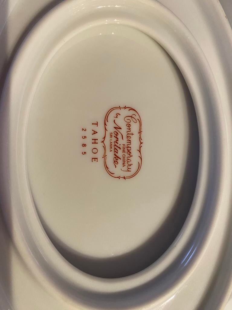 Servies Noritake Contemporary-fine China-Tahoe-2585, Antiek en Kunst, Ophalen