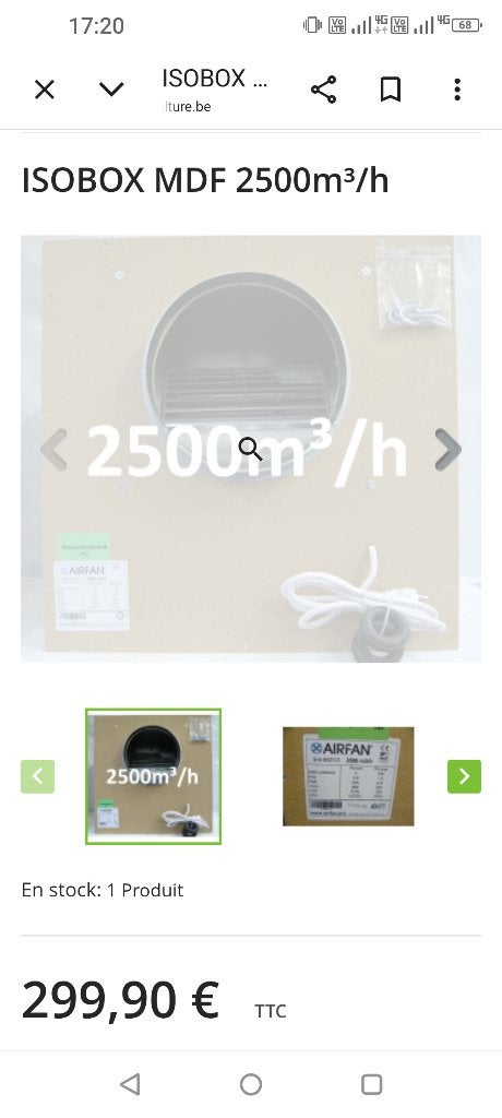 2500 m3/h MDF-luchtafzuiger, Ophalen