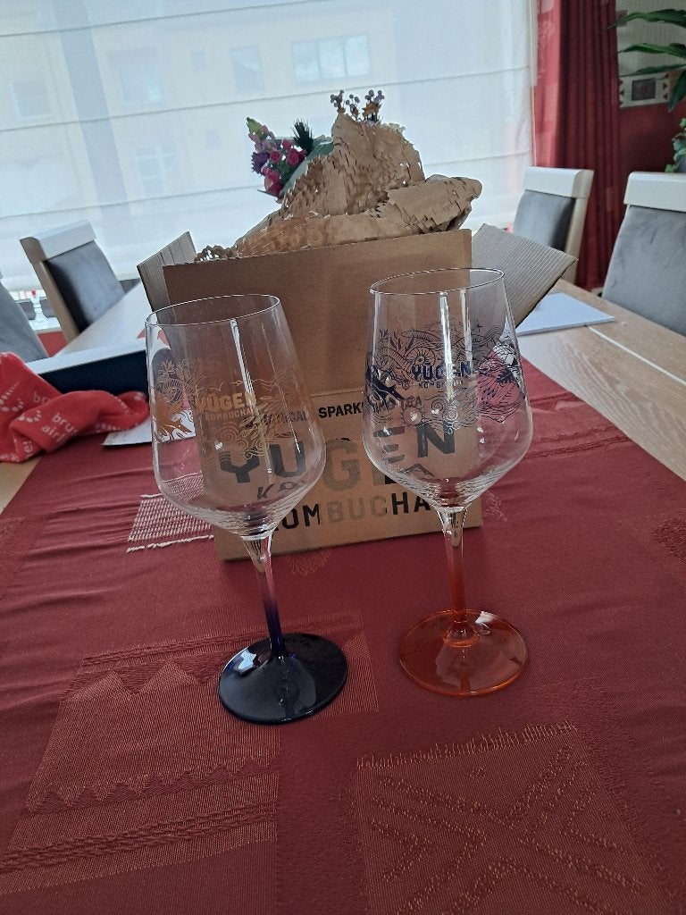Verre Yugen Kombucha NEW 2 pièces disponibles, Enlèvement ou Envoi, Neuf, Autres types
