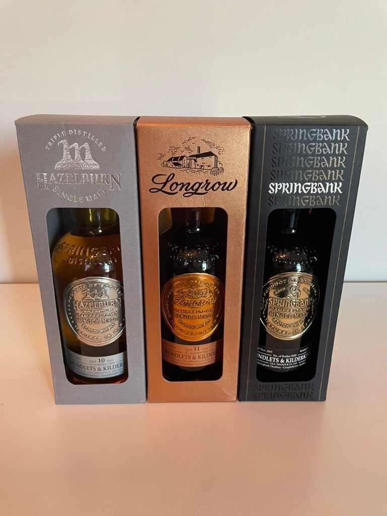 Rundlets & Kilderkins - Hazelburn, Longrow & Springbank, Verzamelen, Ophalen of Verzenden, Nieuw, Vol