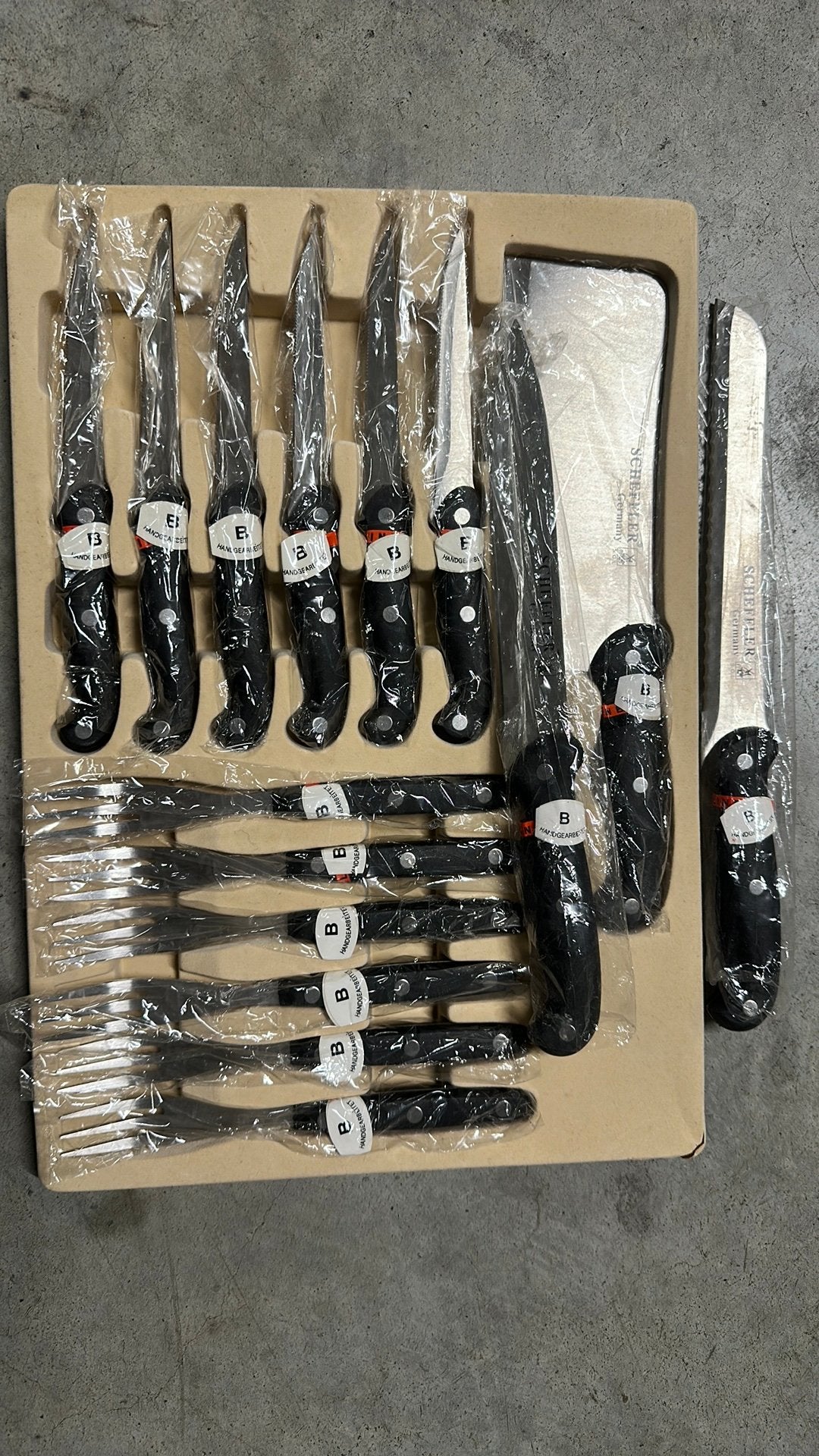 Set couteau, Enlèvement, Neuf, Set de couverts, Couteau à découper