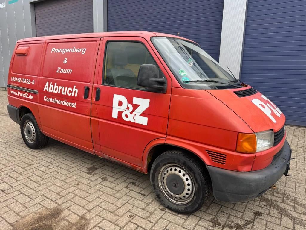 Volkswagen Transporter *TD-2500TDI* (bj 2003), Autos, Rouge, Achat, Entreprise, 3 places