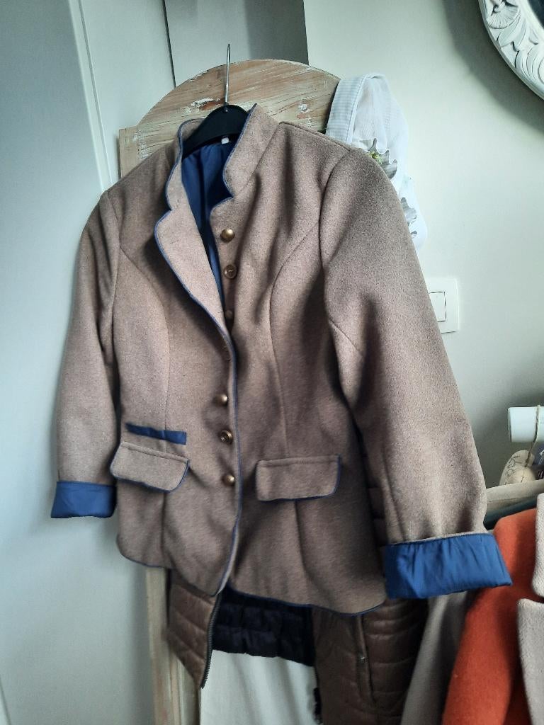 Veste elegante demi saison. T 40, Neuf, Autre, Taille 38/40 (M), Brun