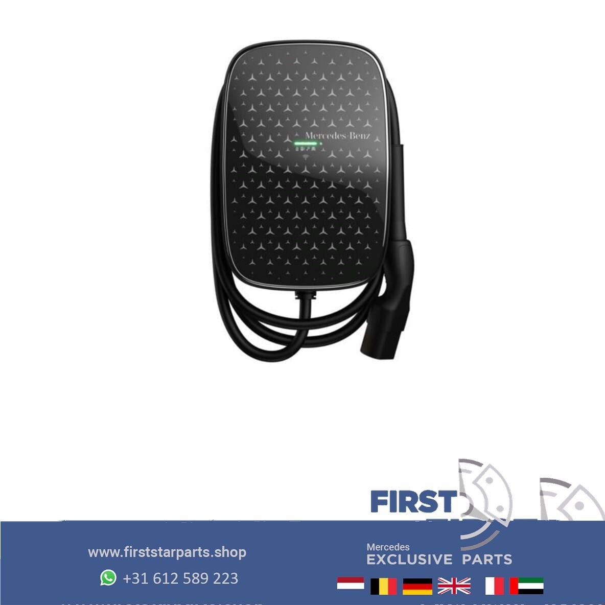 originele EQ Mercedes-Benz laadpaal wallbox met vaste laadka, -, Laadpaal, -, -