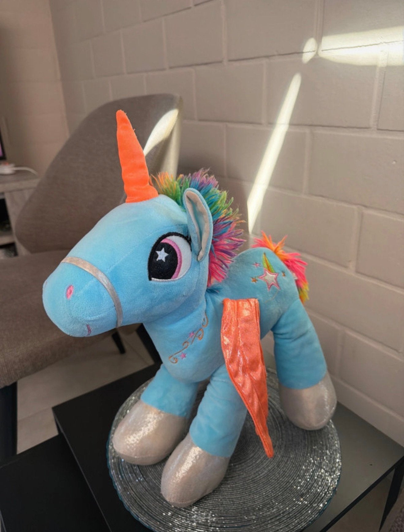 Eenhoorn knuffel, Kinderen en Baby's, Speelgoed | My Little Pony, Ophalen, Zo goed als nieuw