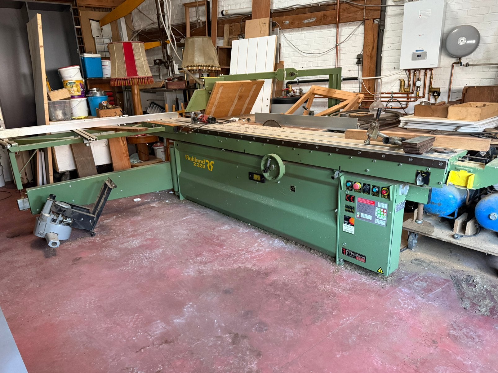 Paneelzaag robland z320, Bricolage & Construction, Enlèvement, Utilisé