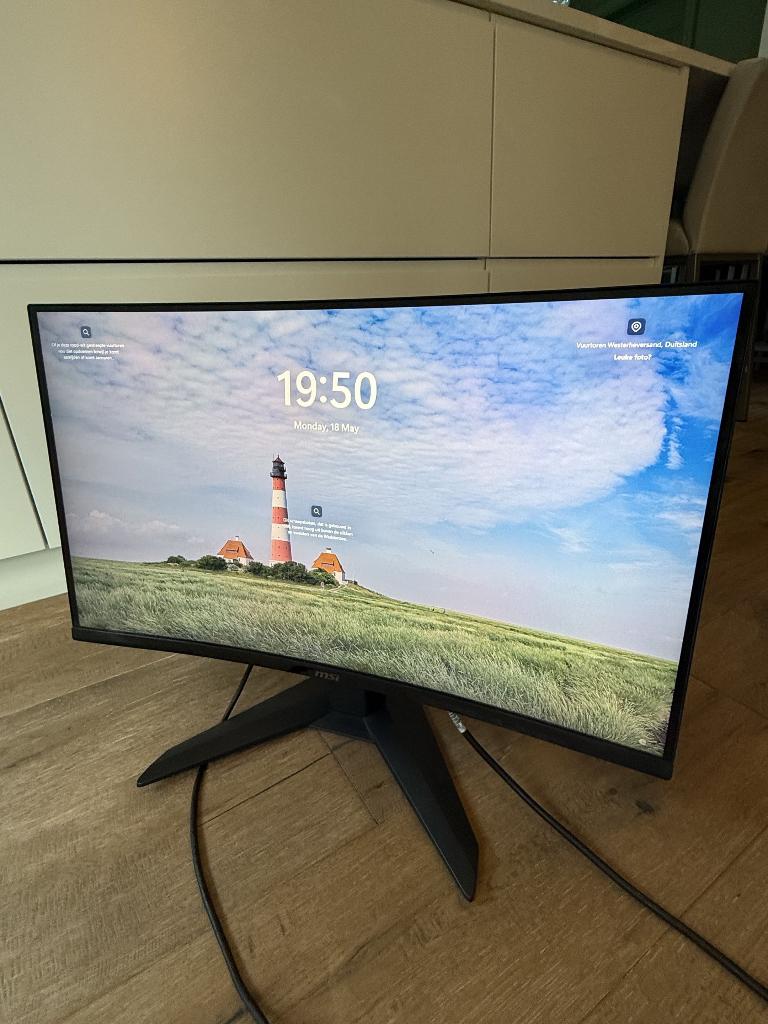 Curved Gaming monitor - 27 inch - 180 Hz, Computers en Software, Monitoren, Gebruikt, MSI, Kantelbaar, VA