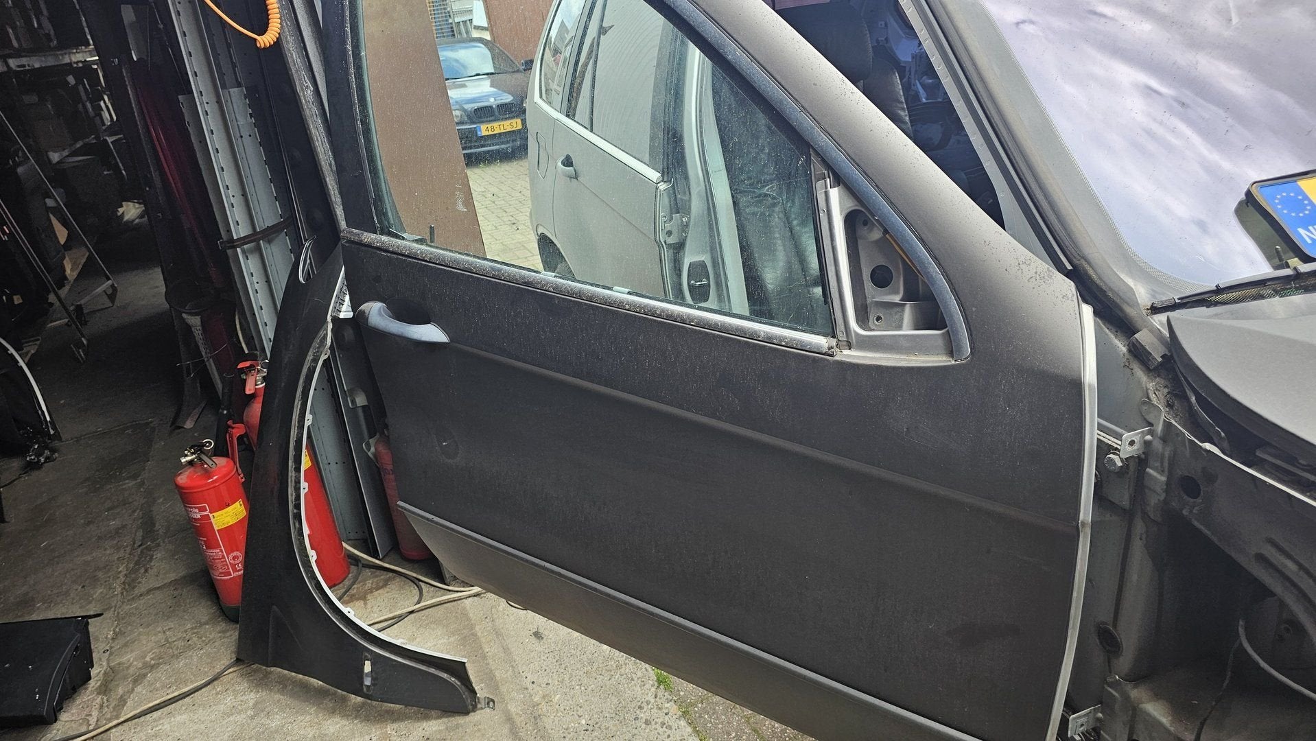 Deur portier rechts voorzijde BMW X5 serie E53 kleur 475 en, Gebruikt, -, Deur, Ophalen of Verzenden