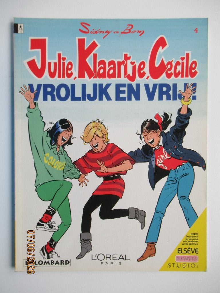 julie,klaartje,cecile...nr.4...vrolijk en vrij, Ophalen of Verzenden, Zo goed als nieuw
