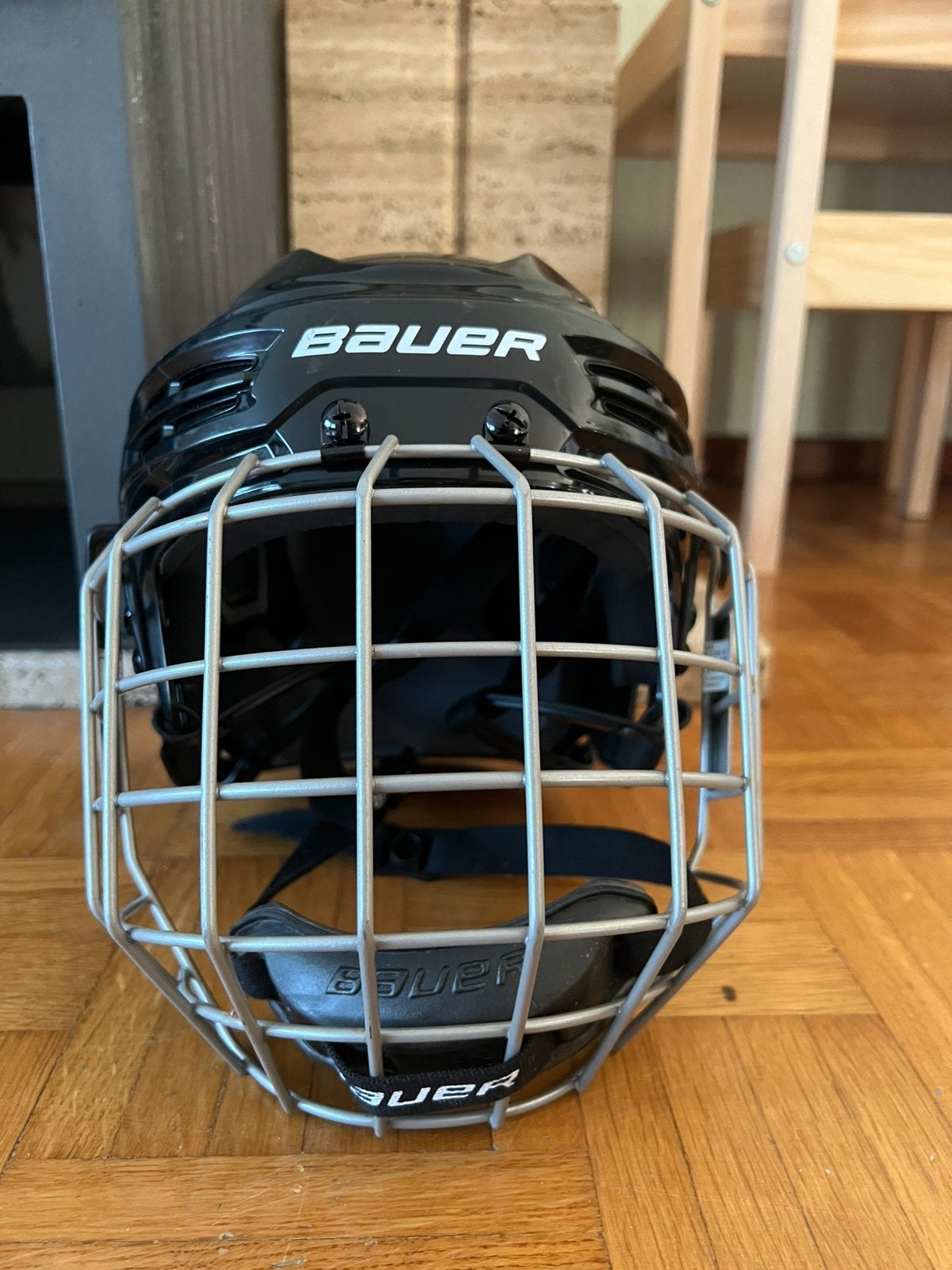 Ijs hockey helm bauer, Sport en Fitness, Ophalen, Zo goed als nieuw