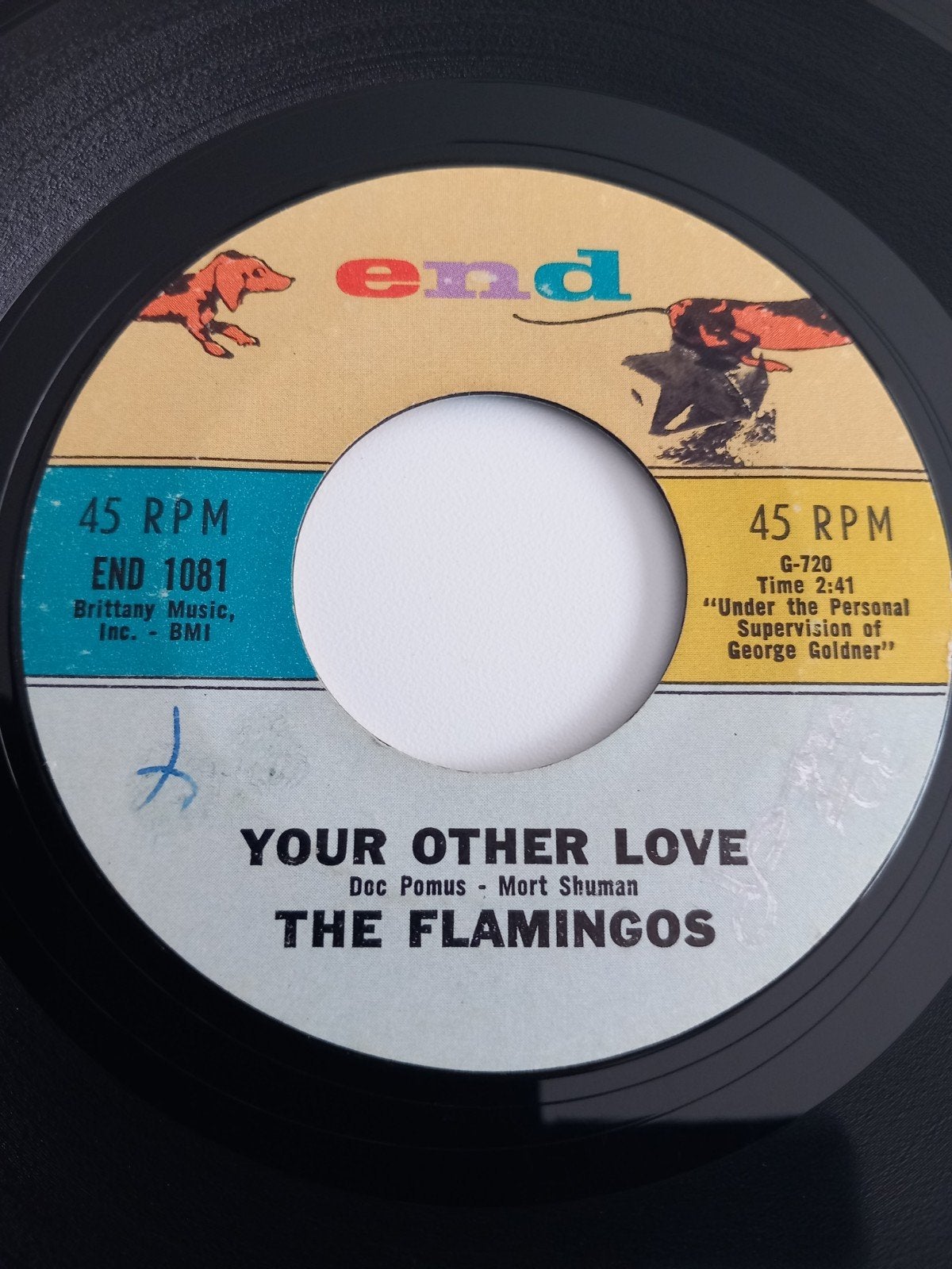 THE FLAMINGOS. YOUR OTHER LOVE. 60S R&B USA 45T, Enlèvement ou Envoi