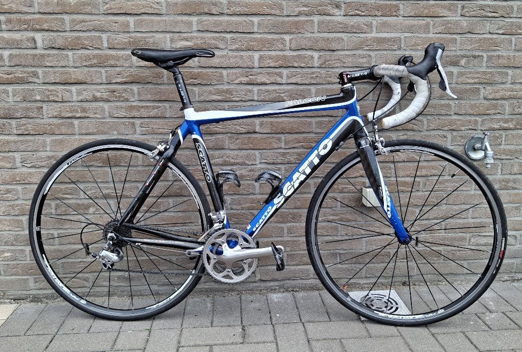 Racefiets Scatto carbon shimano 105, Ophalen, 28 inch, Gebruikt, Carbon