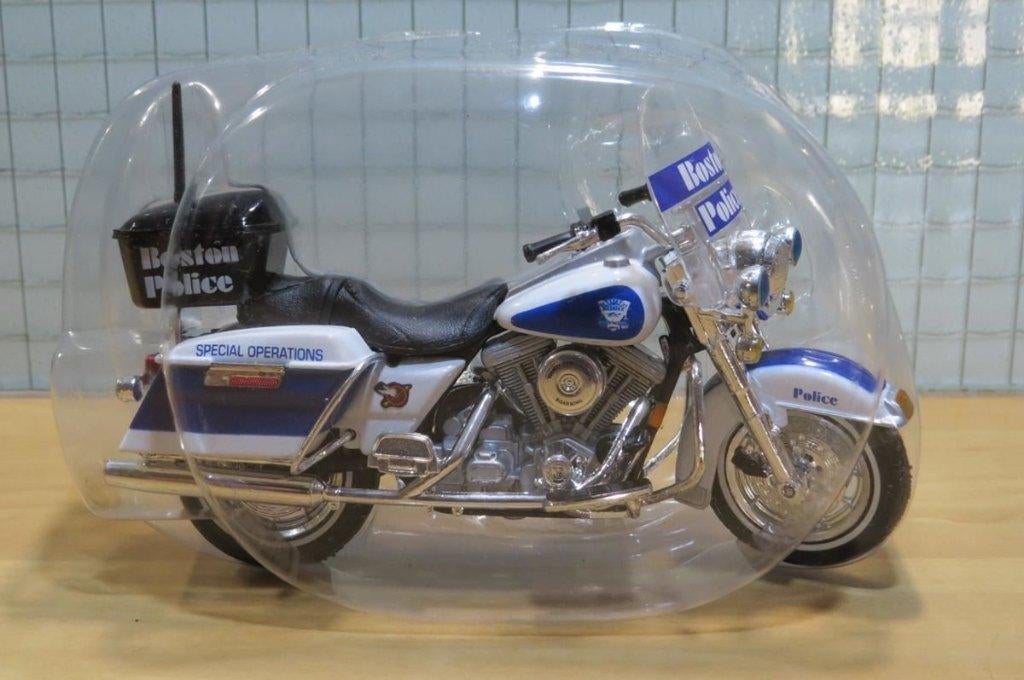 Harley Davidson Boston police department (n014) blister, Ophalen of Verzenden, Nieuw, Motor, Maisto